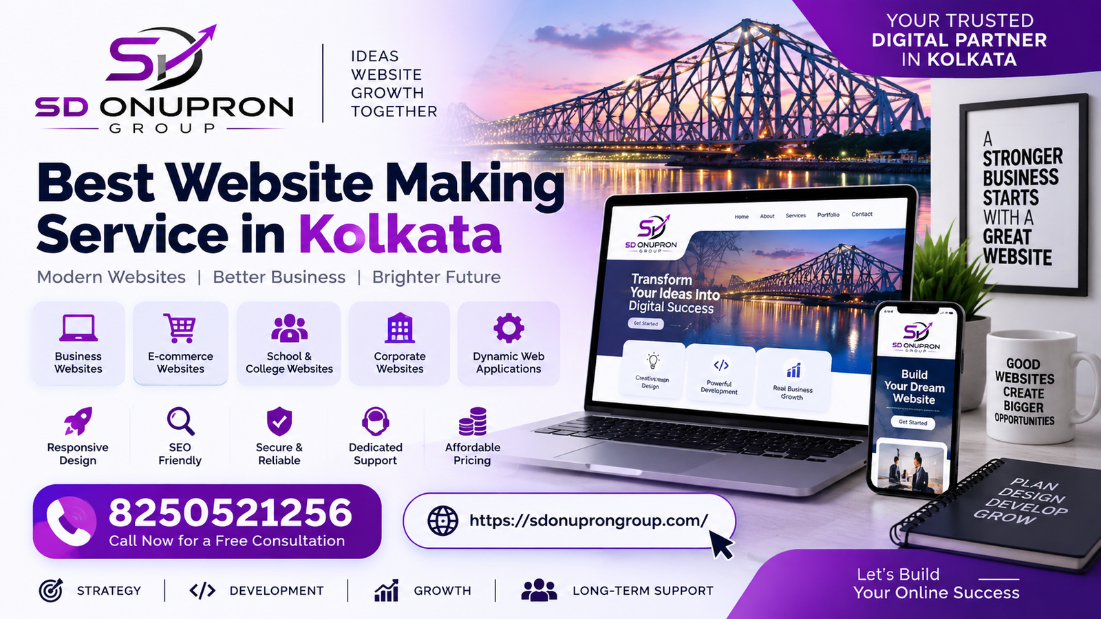 SD Onupron Group - Best Website Making Service in Kolkata cover photo