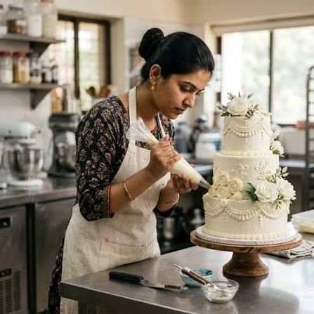 4 Days Basic Cake Making Class in Shapoorji Sukhobrishti | Cake Baking & Decorating Course cover photo