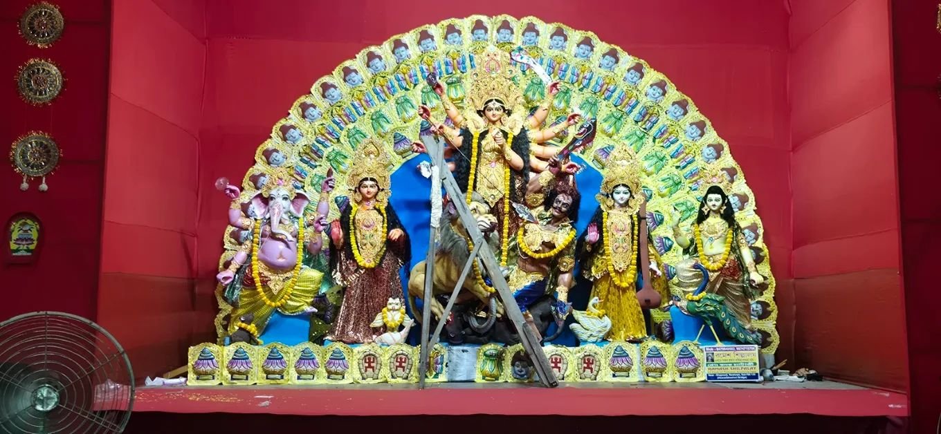 Spriha Durga Puja Pandal 2026 | Spriha Cultural Society | Newtown cover photo
