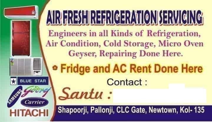 Air Fresh Refrigeration Service | AC, Fridge & Appliance Repair in Shapoorji Newtown cover photo
