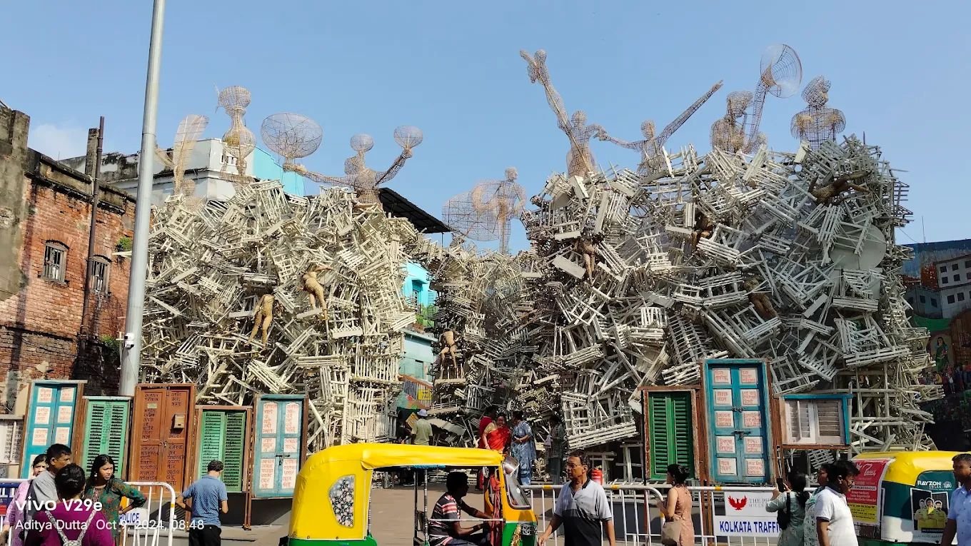 Ahiritola Sarbojanin Durga Puja 2026 | Traditional Durga Puja, Heritage & Cultural Celebration in North Kolkata photo 2