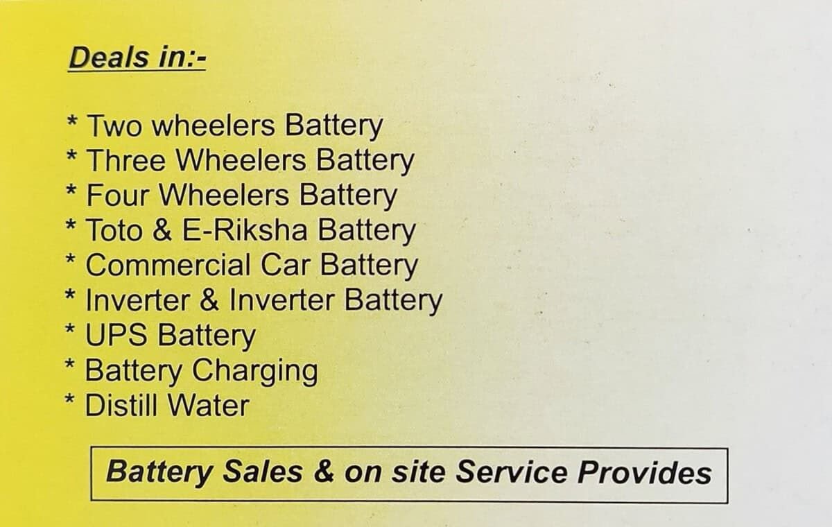 A1 Battery Centre | Amaron & Exide Battery Shop in Shapoorji | Car, Bike & Inverter Battery photo 3