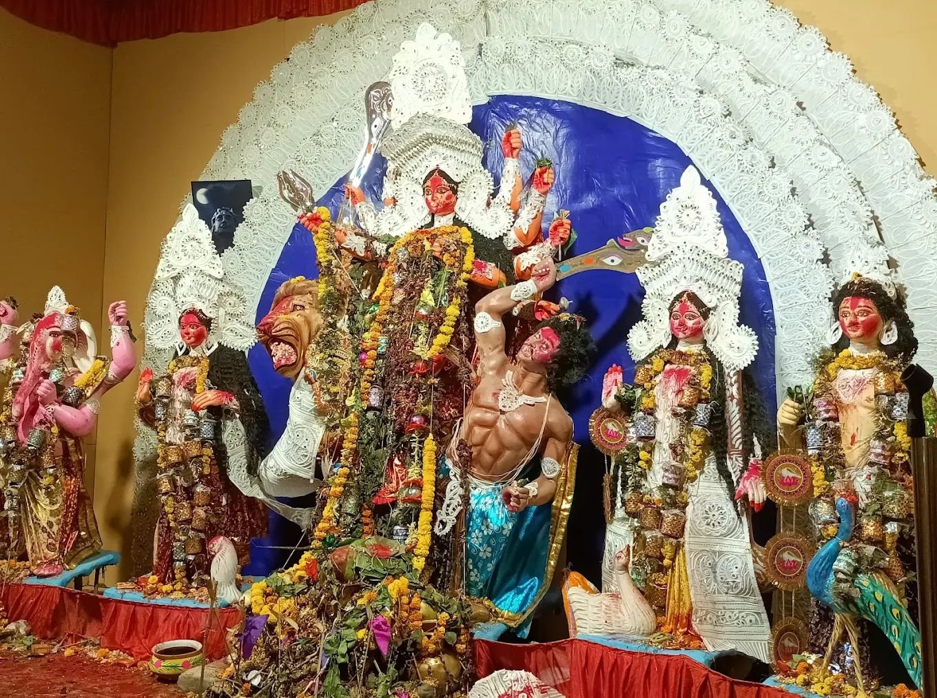 Dakshin Pally Sarbojanin Durga Puja 2026 | ‘Sargapuri’ Theme | Sodepur Barmashel photo 2