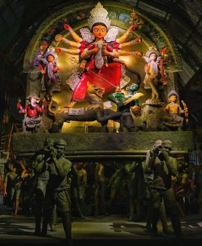 Ahiritola Sarbojanin Durga Puja 2026 | Traditional Durga Puja, Heritage & Cultural Celebration in North Kolkata photo 4