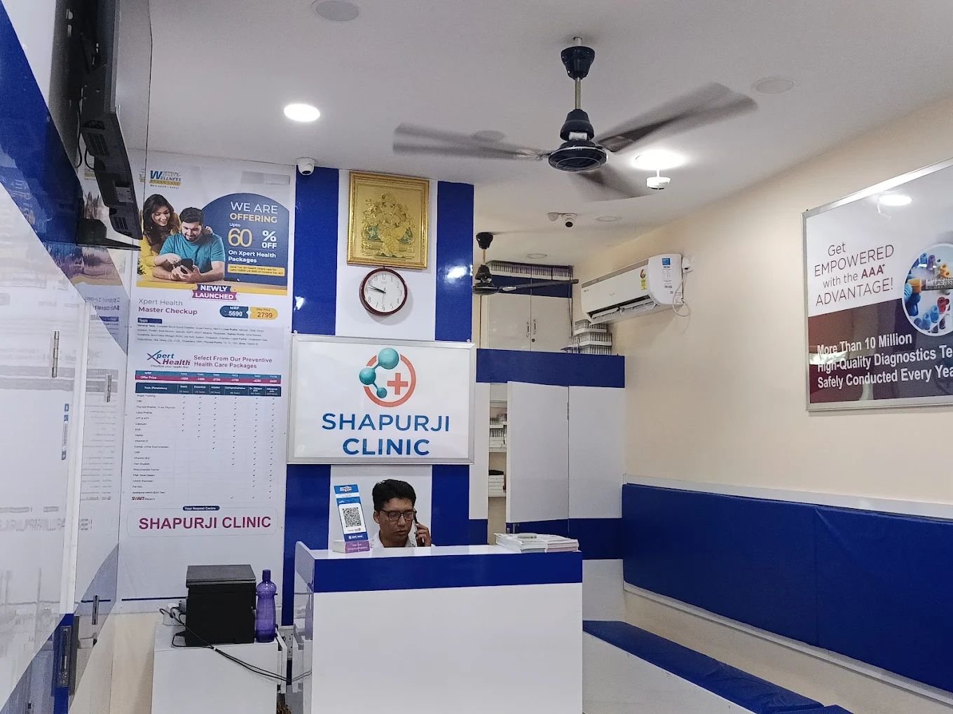 Shapurji Clinic New Town | OPD, Blood Tests, X-Ray, USG, ECG, Echo & Specialist Doctors photo 2