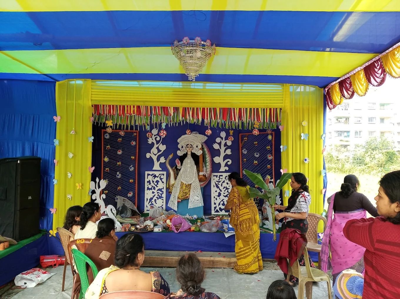 AA 1D Sarbojanin Durga Puja | Durga Puja in Action Area I, New Town photo 3