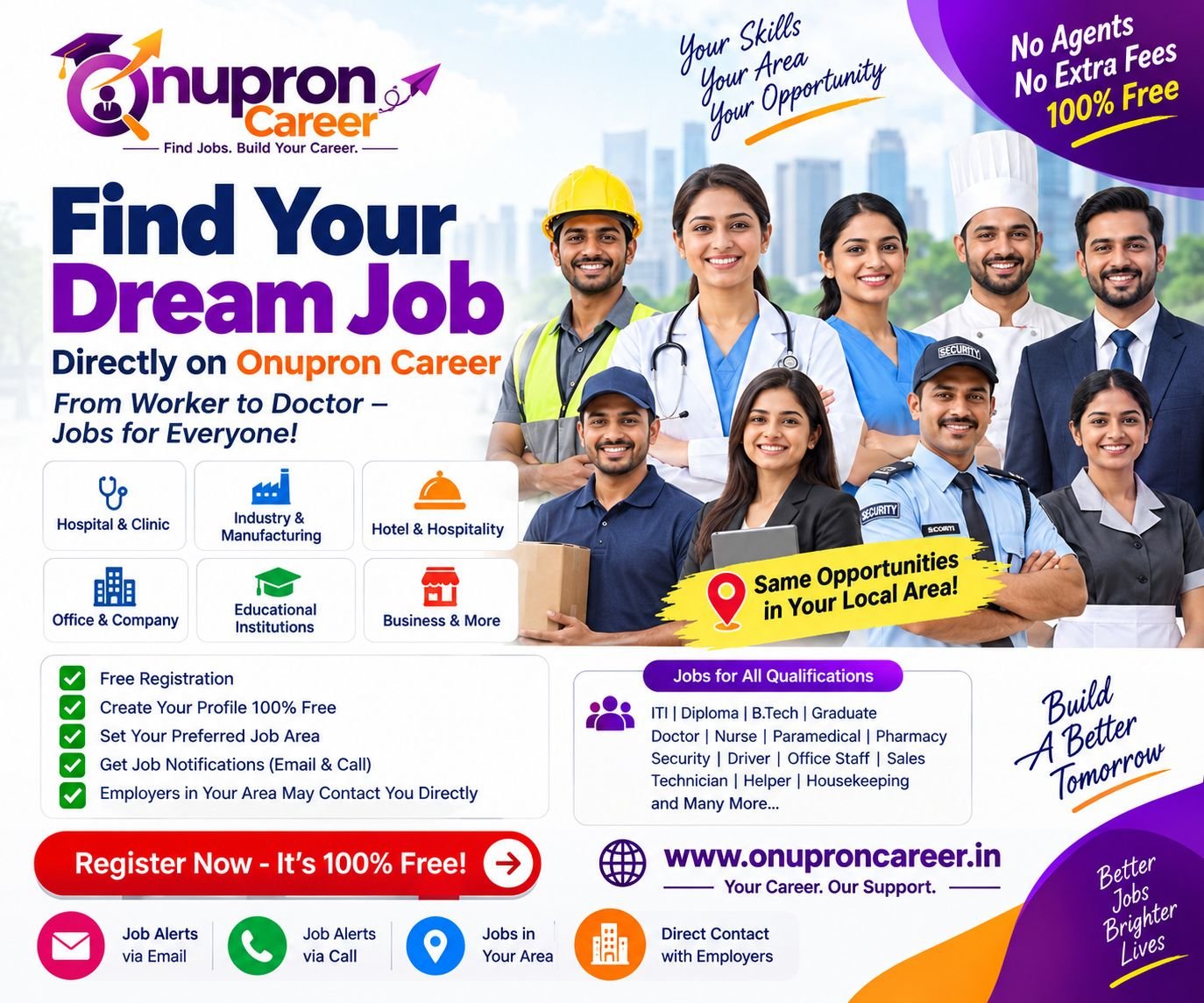 Onupron Career | Find Jobs, Build Your Career & Create Digital Career Profile & CV photo 3