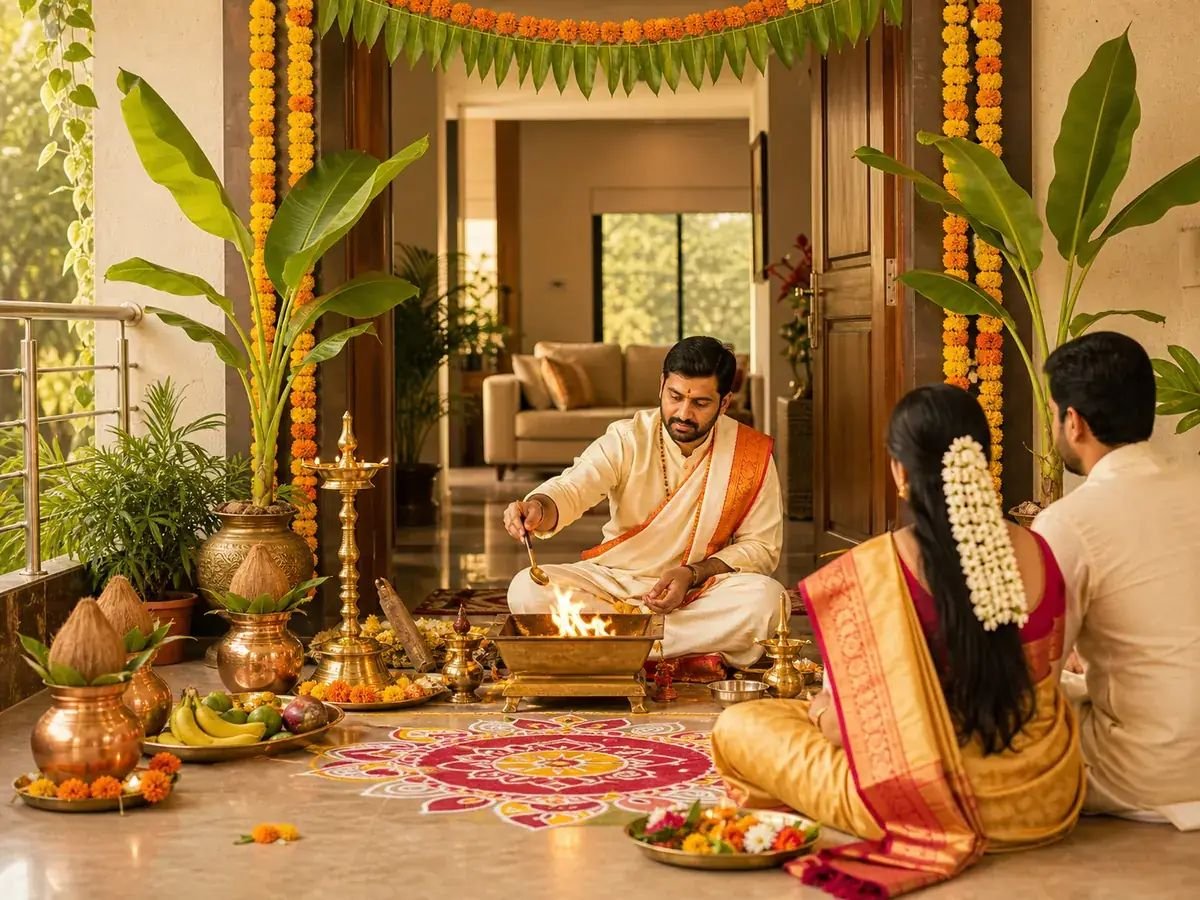 Purohit Madhukh Bhattacharya | Marriage, Puja, Griha Pravesh & Upanayan Services photo 4