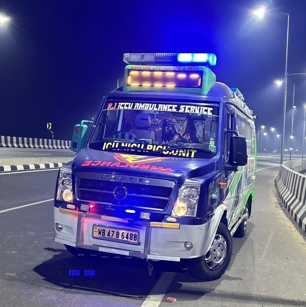 RJ ICU Ambulance Services | Critical Care, ICU & AC Ambulance in Bolpur photo 5