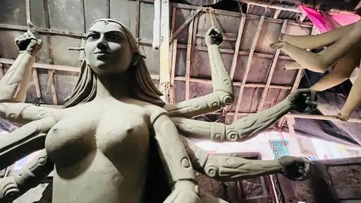 Deshapriya Club Durga Puja 2026 | AI Robot Durga | Kaliaganj, Uttar Dinajpur photo 4